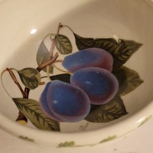 Portmeirion Pomona Fruit Cereal Bowl L'Imperperatrice Plum 5.5" MUST SELL